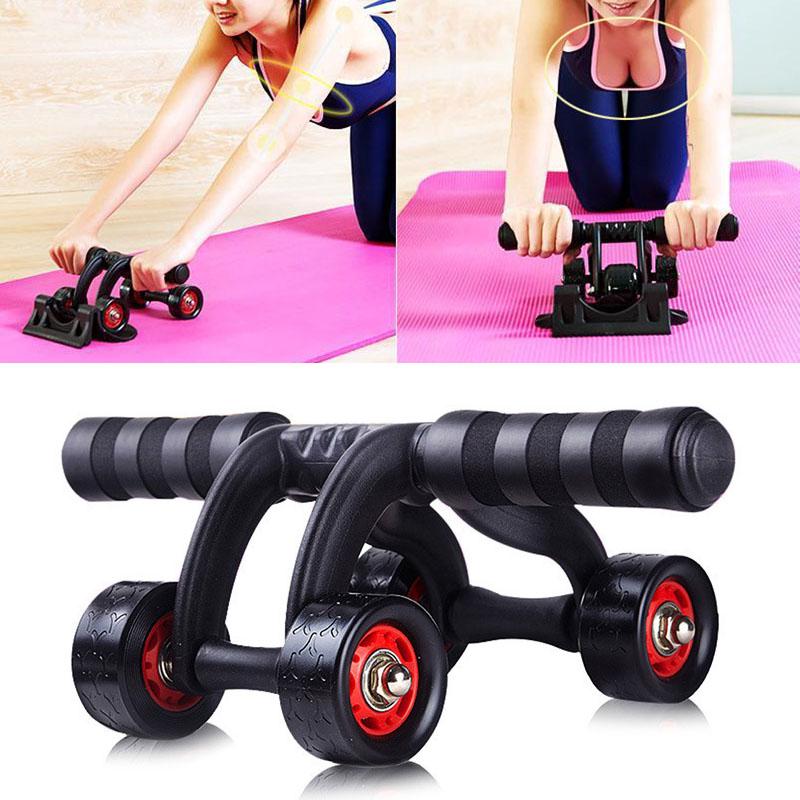Abdominal Machines Ab Roller Abdominal Muscle Workout Wheels Home Gym Equipment