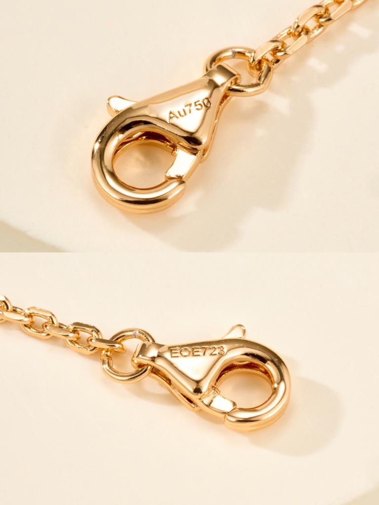 Little UFO Single Diamond Bracelet with Wilted Grid Pattern for Both Men and Women High Quality Daily Dressing Gift Daily Outfits