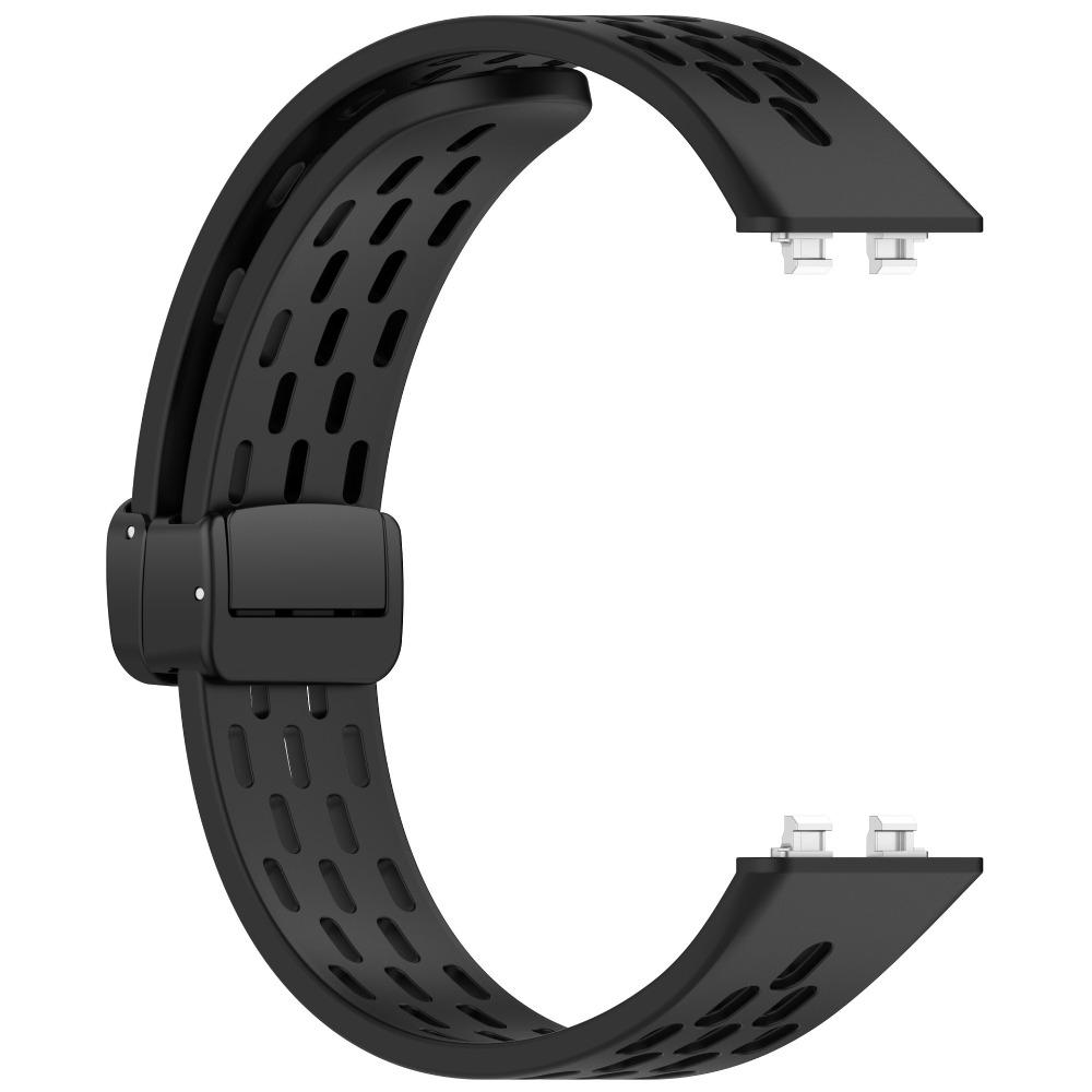 

Silicone Strap for Huawei band 11 Official Sports Bracelet Replacement for Huawei band 11Pro Band Wristband Accessories For huawei band 11/11Pro чорний