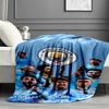 Manchester City FC Print Blanket - Soft & Comfortable, for Bedroom, Travel, Sofa, Home Decoration - Birthday Christmas Gift for Friend