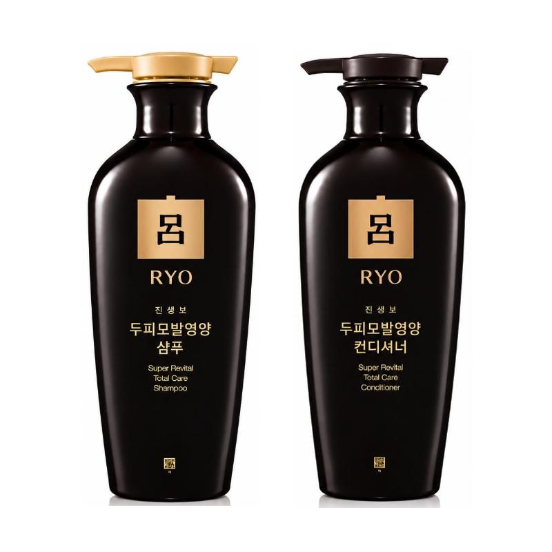 Ryo Ginsengbo Nährendes Shampoo & Spülung für Kopfhaut & Haare 400ml (5 Optionen)