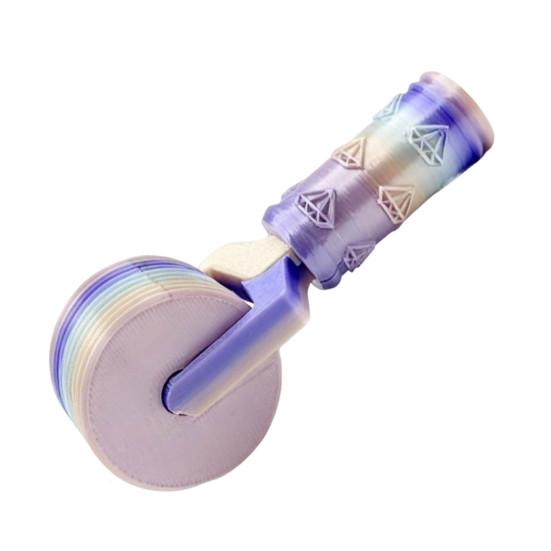 Diamond Art Roller DIY Bastelwerkzeug Strass Stickerei Pressroller Abnehmbar Einfach zu Greifen Handroller für Diamond Art Projekte Liebhaber