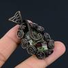 Dragon Blood Jasper 999 Copper Wire Wrapped Pendant, Handmade Gemstone Pendant Jewelry, Gifts For Wife Brand New Pendant