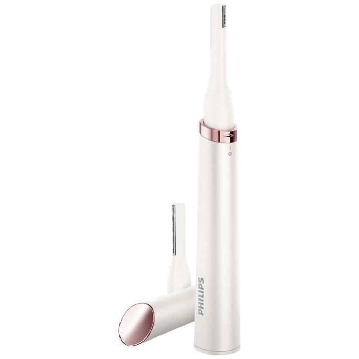 Tondeuse de précision - PHILIPS - HP6393-00 - Blanc - Rose - Fonctionnement sans fil