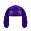 Soft Warm Little Devil Long Ears Cap Elastic Knit Warm Windproof Cap  Cold Weather Wear