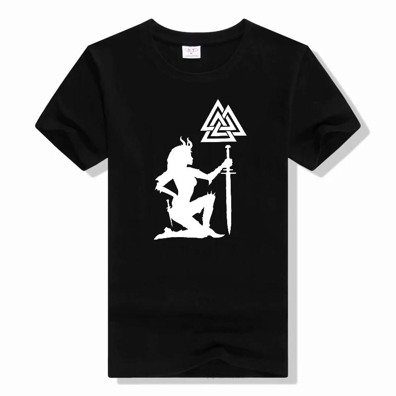 Summer T-shirt Sports T-shirt Vikings T-shirt Plus Fashion Breathable cotton t Shirt funny Short Sleeve t shirt