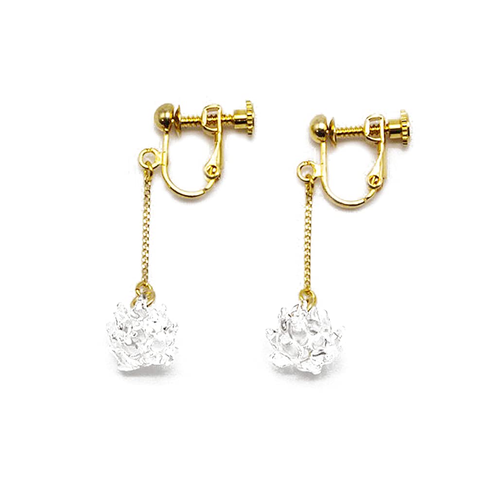 HARIO Earrings White clover HAP-C-005E
