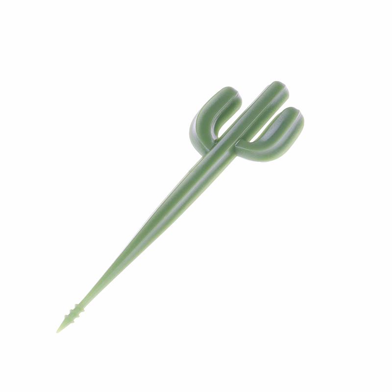 6Pcs/Pack Cactus Fruit Forks Dessert Forks Toothpick Kids Tableware Food Picks