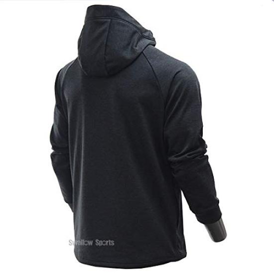 Kubota Slugger Indossa Felpa con Cappuccio Mezza Zip Parka Kubota Slugger Wear Swallow Sports Nero Melange M OZ-3S (B)