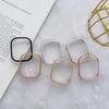 Metallgehäuse für Apple Watch Ultra 2 Series 9 8 7 41 mm 45 mm Aluminiumlegierung Bumper Cases für iWatch 6 SE 40 mm 44 mm Rahmenabdeckung