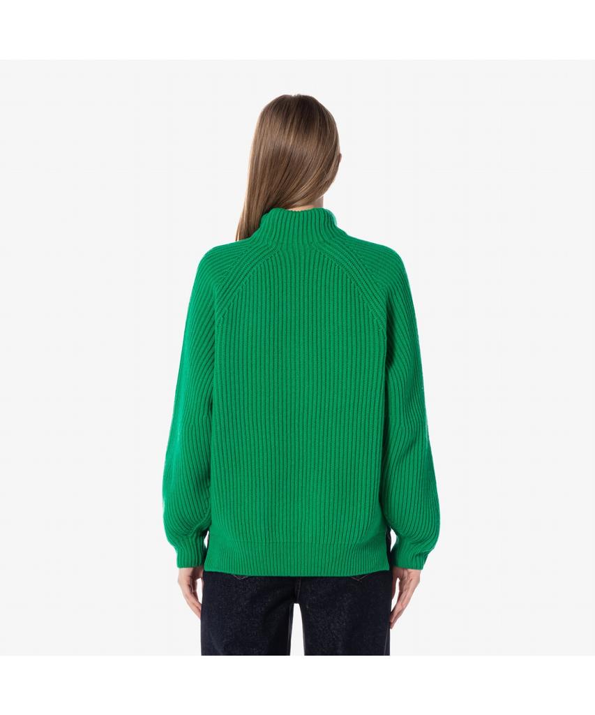 LACOSTE Women'S 3D Half-Zip Sweater Af2528-54N Ldm