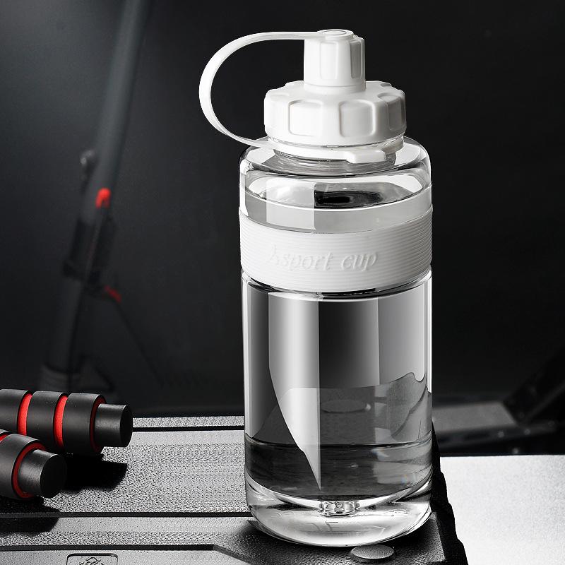 Sports Fitness Large Capacity Water Cup Heat-resistant Outdoor Portable Healthy Material Sealed Leak Proof Straw Water Bottles