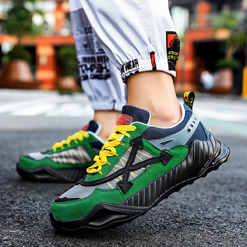 2024 Spring New Men Casual Shoes Lightweight Outdoor Sneakers Man Non-slip Fashion Wear-resistant Soft-soled Youth Tide Designer