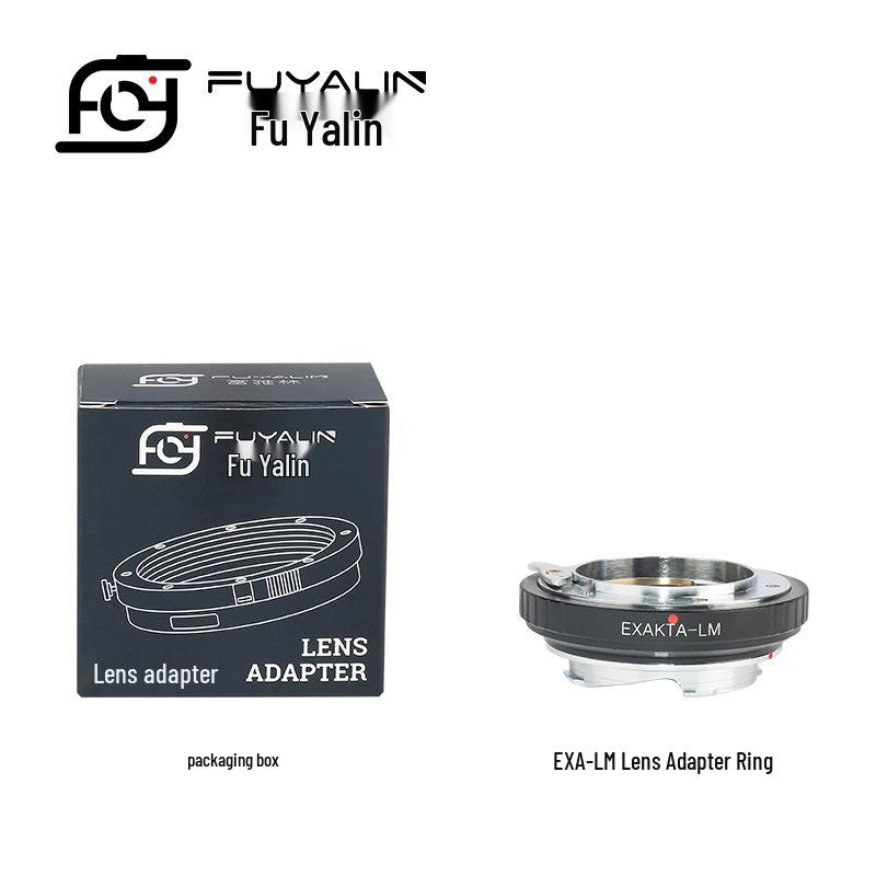 EXA-LM Lens Adapter for Converting Exakta EXA Lenses To Leica M-mount Cameras.