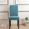 Dacron Dining Chair Cover Jacquard Seat Covers Chair Protective Case Kitchen Chair Cover  Household