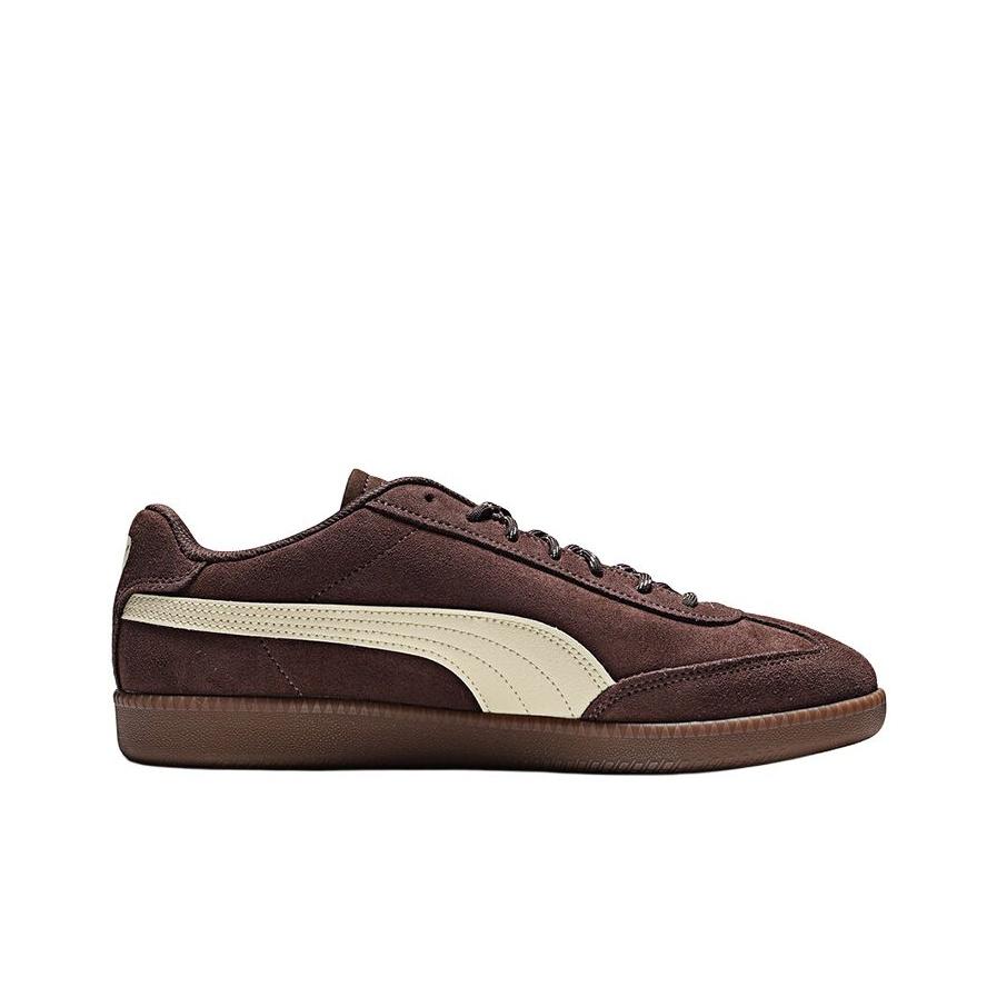 Puma 9-T Velúr Kényelmes Sokoldalú Alacsony szárú Életmód Alkalmi Cipő Uniszex Sneaker Barna 406756-01
