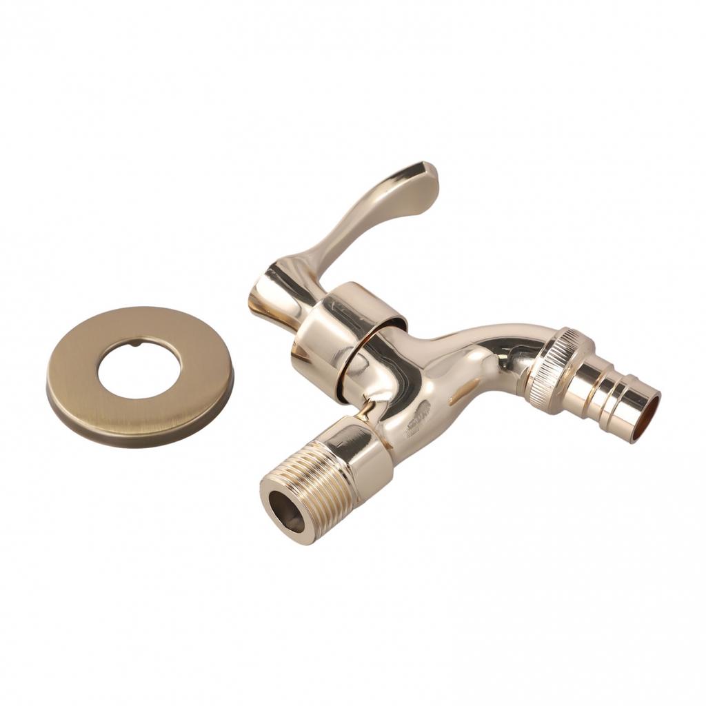 Robinet de exterior din bronz antic pentru grădină vintage, stil clasic european