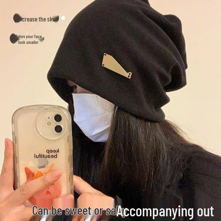 

New Arrival: Lazy Style Warm Slouchy Beanie for Women - Korean Fashion, Cold-Proof & Stylish, Slimming Effect One Size