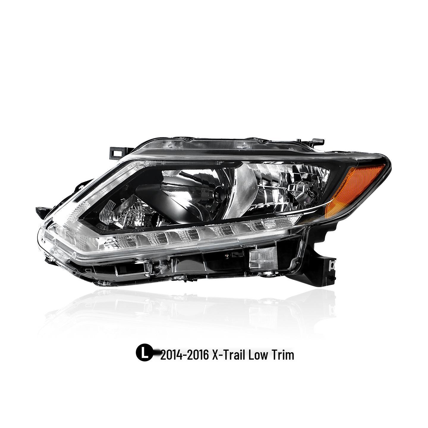 Nissan Qashqai 14-16 Headlight Assembly for X-Trail, Low & High Trim