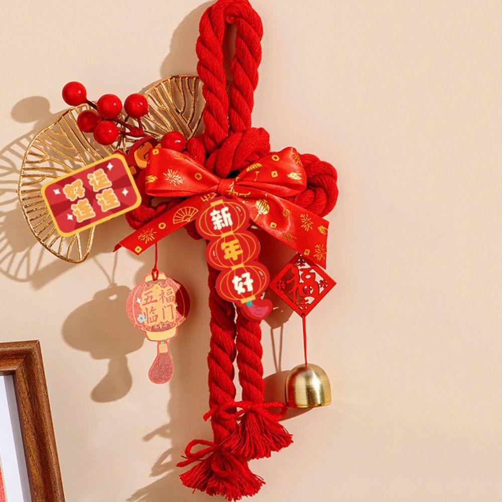 Good Luck Chinese Knot Pendant Horse Year New Year Decoration  Porch Door