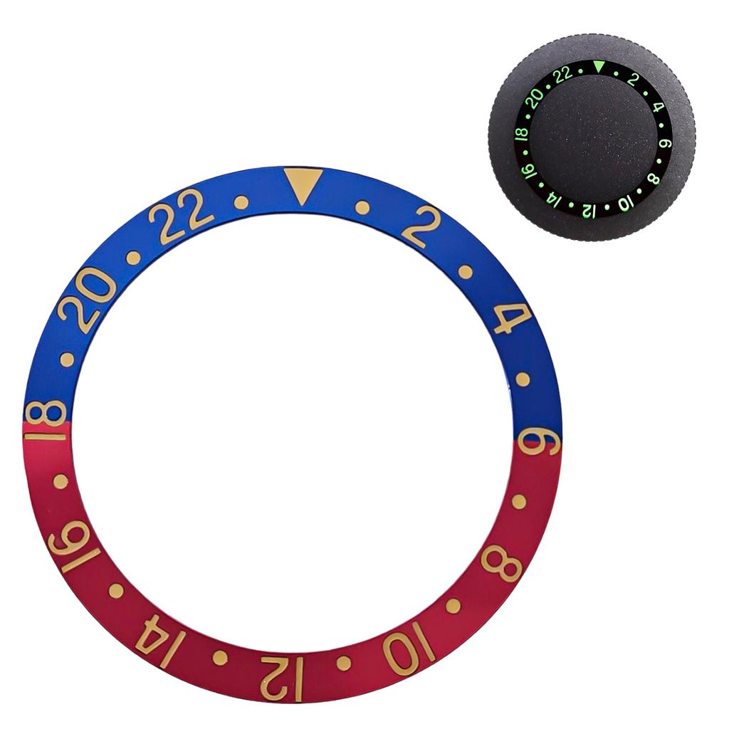 38mm Watch Ring High Quality Ceramic Bezel Insert for 40mm Watch Case Accessories Inner Diameter 30.5mm