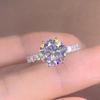 CopperWedding Rings for Women AAA Cubic Zirconia Fashion Lady's Finger Accessories Jewelry Gifts