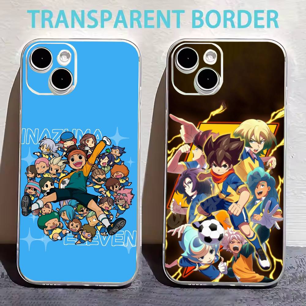 Football I-InazumaS Eleven 11 Phone Case For iPhone17,16,15,14,13,12,11 Plus,Pro Max Soft Transparent Cover