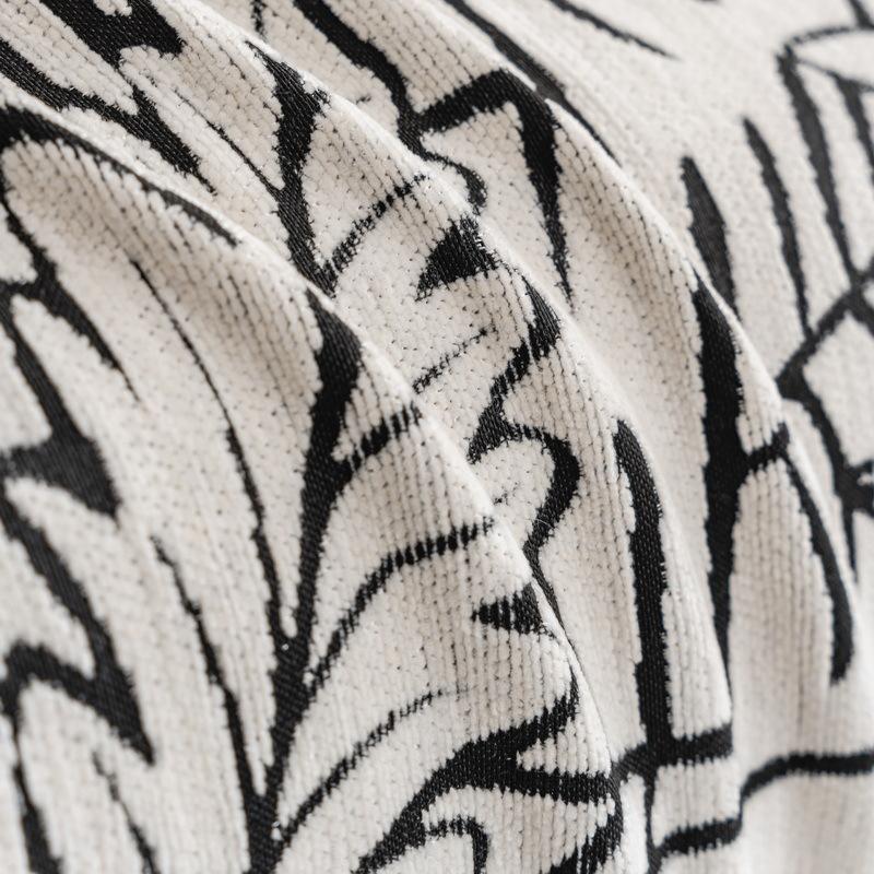 Francuski ręcznik na sofę z szenili Salon Dekoracja domu Pokrowiec na sofę Uniwersalny na wszystkie pory roku Koc na sofę Pokrowiec na kanapę Krawędź z frędzlami