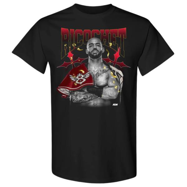 Ricochet  Excellence in Flight AEW Official TShirt Unisex T-Shirt S