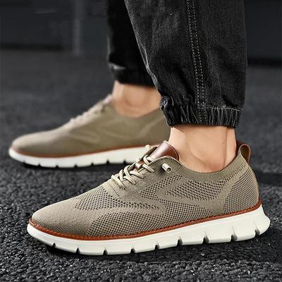 2024 Heißer Verkauf Neue Herrenschuhe Walking Ultra Bequeme Breeze Schuhe für Herren Rutschfest Mesh Atmungsaktive Sneaker Business Schuhe