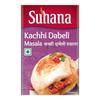 Suhana Kachhi Dabeli Masala Mieszanka Przypraw Opakowanie Pudełko 400 g Autentyczna Mieszanka Przypraw do Przekąski w Stylu Ulicznym do Domowych Posiłków
