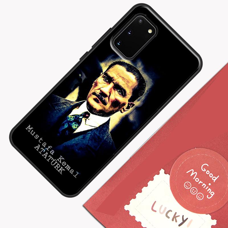 Turkey Mustafa Kemal Ataturk Phone Case For Samsung Galaxy S23 S26 Ultra S20 S21 S22 S24 S25 Plus S10 S25 FE Cover Shell