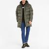 Puma Logo Solid Color Mid-Length Down Jacket Men Outerwear Grape-Leaf-Green 846326-44