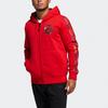adidas Mic Rose Full-Zip Basketball Casual Hooded Jacket Men Outerwear Crimson GQ1365