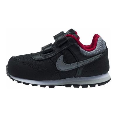 MD Runner 2 Fabric Comfortable Versatile Low-Top Walking Shoes Baby Shoes Black Gray 652966-006