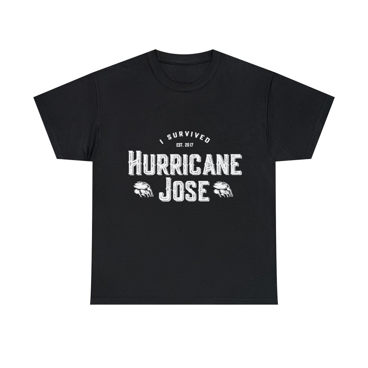 I Survived Hurricane Jose Graphic Tee Shirt, S-5XL XXXL