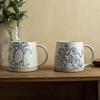 Artistic Sense Simple Nordic Ceramic Ins Style Mug, Creative Personality Retro Household Water Cup Coffee Cup