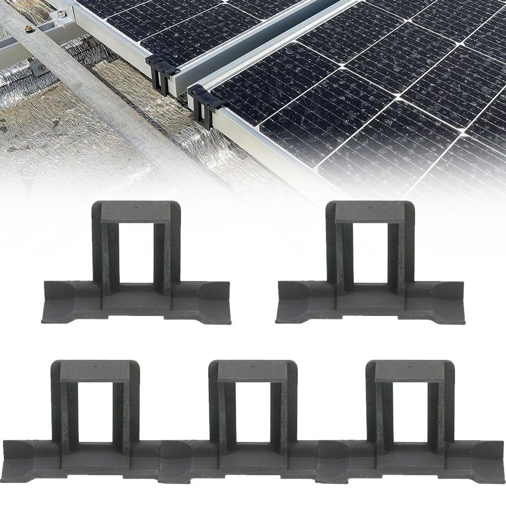 5Pcs Solar Panel Water Drainage Clips PV Modules Cleaning Clips For Water Drain