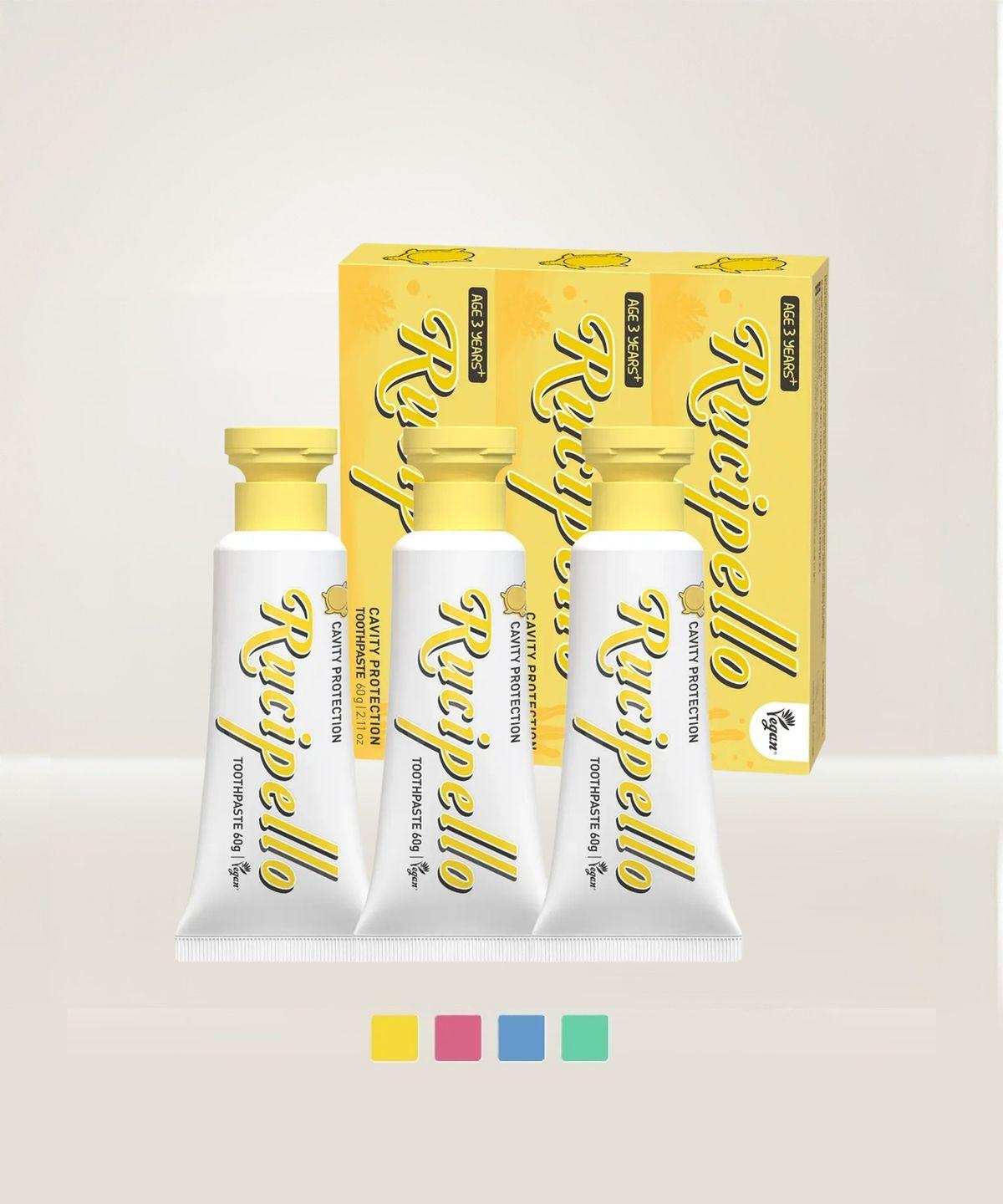 Kids  Toothpaste 60g, 3-pack Melemele (low fluoride)