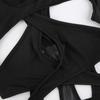 AltGoth Seksi Tulum Kadın Koyu Gotik Cyberpunk Hollow Out Patchwork Uzun Kollu Bodysuit Harajuku Emo Alt Tulum
