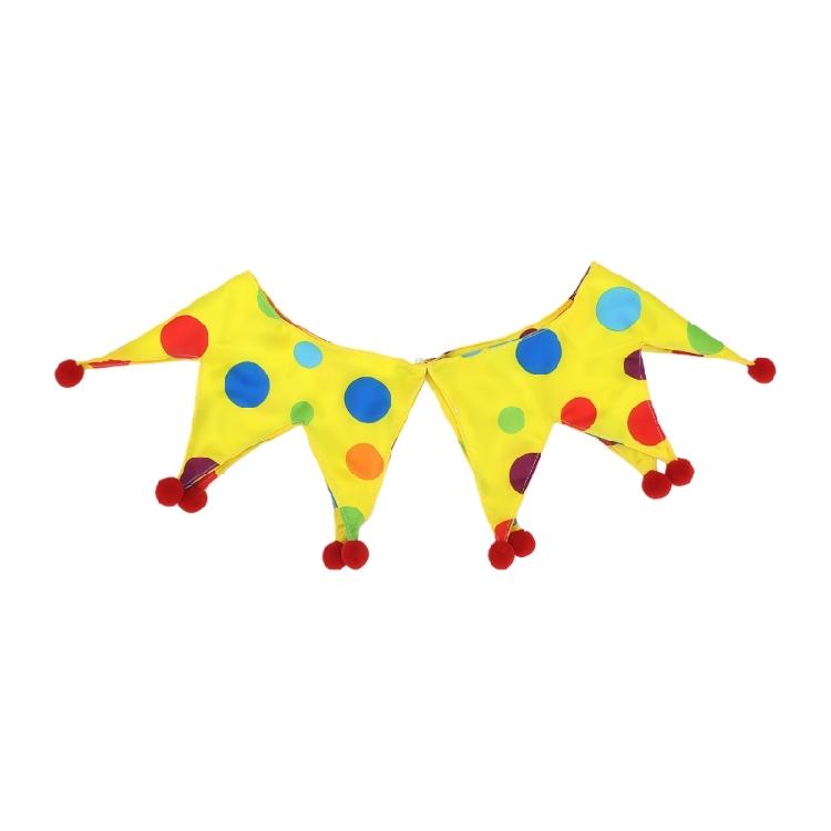 

Clown Collar Decorative Fake Collar Clown Costume Accessories Cosplay Halloween Costumes Christmas Jester Neck Collar