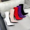 Bottes à Talons Aiguilles Pointues 13 cm pour Pole Dance - Grande Taille