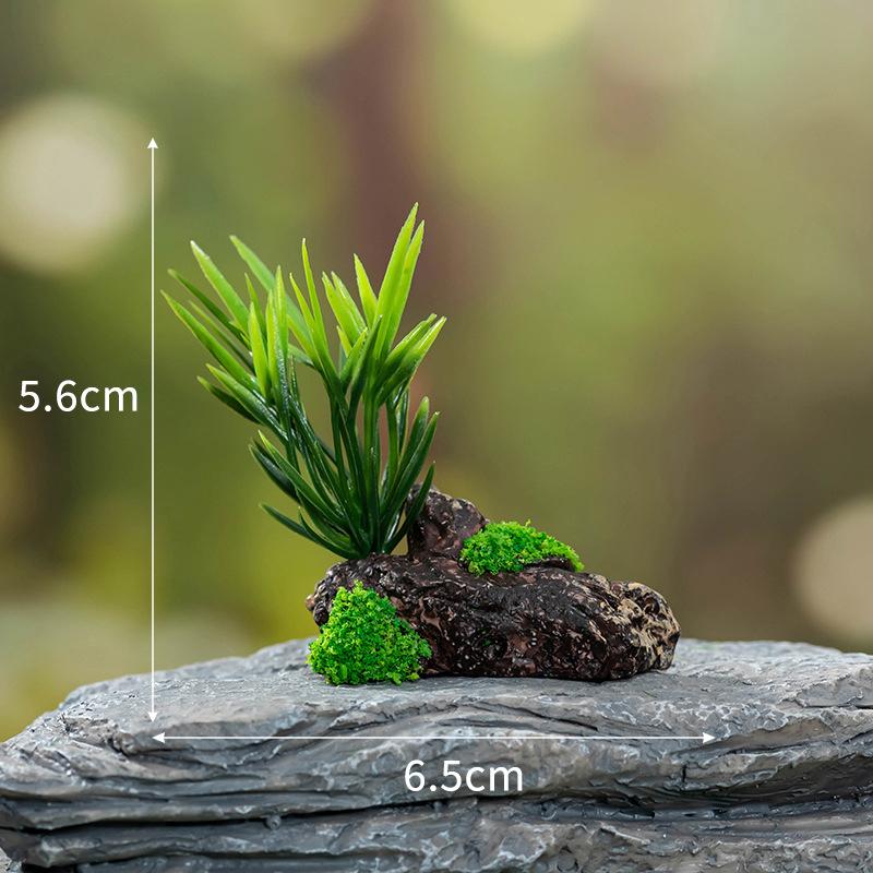 Domeček pro panenky Mini Simulovaný model zelených rostlin Diy Domeček pro panenky Domácí zahrada Venkovní výzdoba