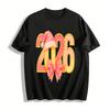 2026 New Year Christmas Themed Printed Casual Versatile Top Pure Cotton T-shirt