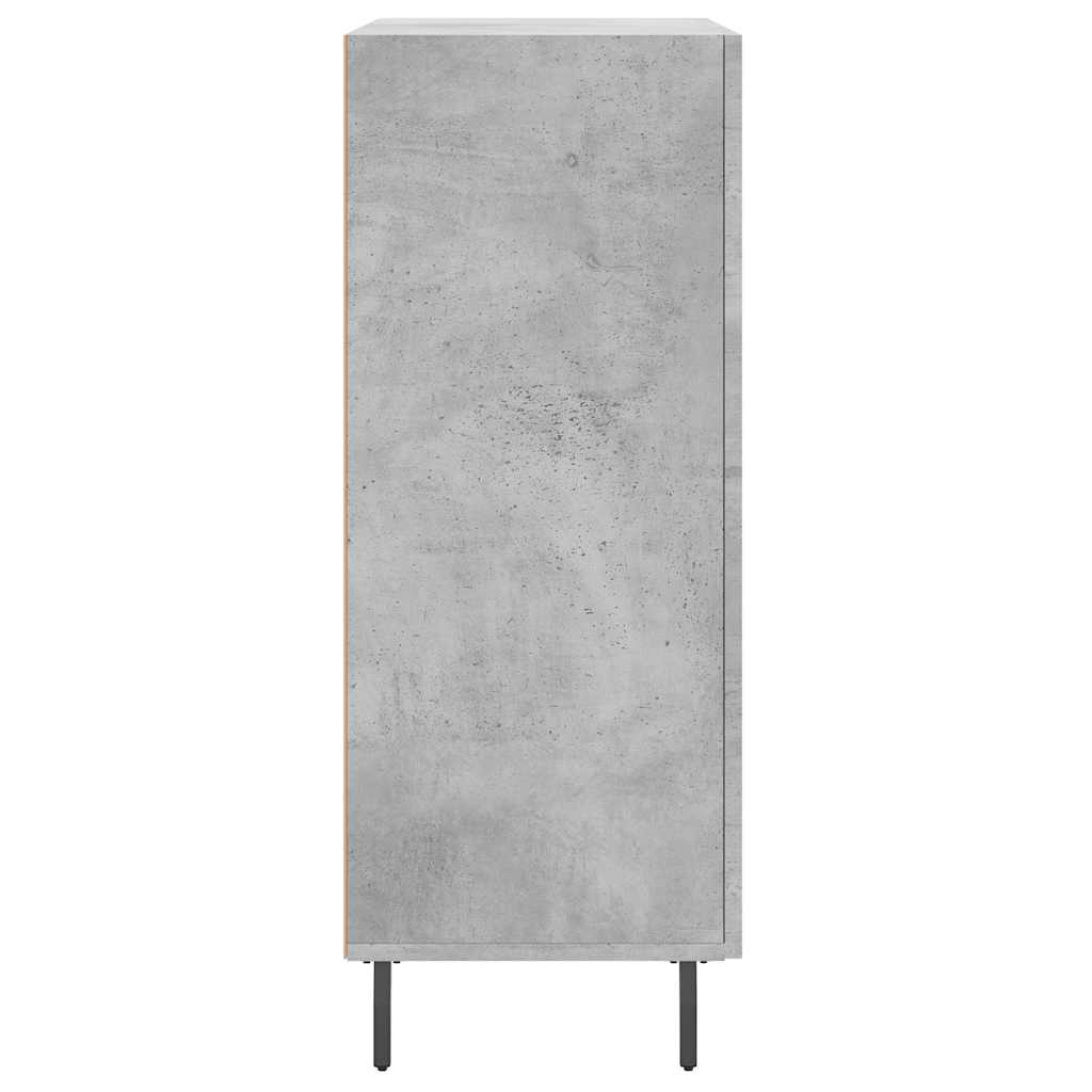 Sideboard Concrete Grey 69.5 x 34 x 90 cm Particleboard