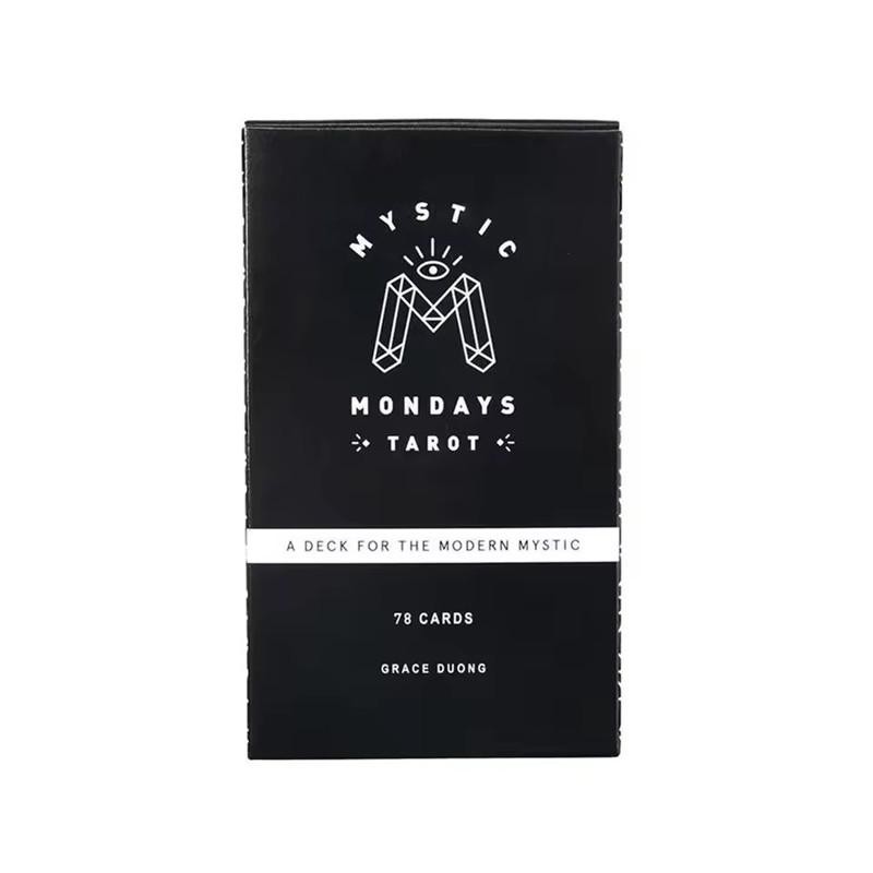 1 szt. Talia Tarota Mystic Mondays Angielskie gry planszowe karty tarota