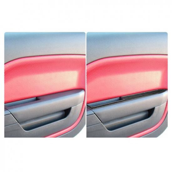 For Ford Mustang 2005-2008 Carbon Fiber Interior Door Panel Cover Trim Sticker