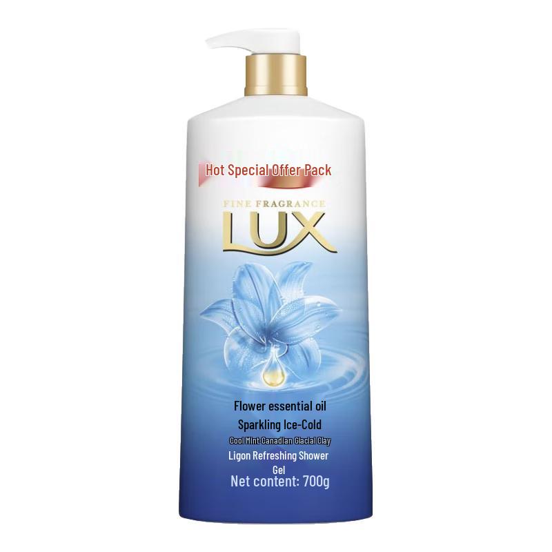 Lux Sparkling Cool Fragrance Body Wash 700g
