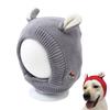 Winter Warm Pet Knitted Hat Noise Protection Pet Ears Covers Knitted Hat Anxiety Relief Earmuffs For Small Medium Puppy Accessor