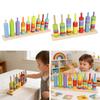 Color-sorting Stacking Toy, Block Set, Early Childhood Learning Rainbow Rings